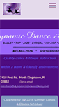 Mobile Screenshot of dynamicdanceacademy.net